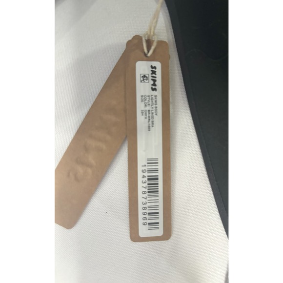 Skims BR-WRL-1889 Color Onyx Underwire Lightly Lined Bra NWT - Picture 3 of 4